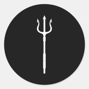 Adesivo Poseidon Trident Netuno Deus Grego