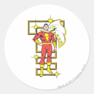 Adesivo Poses de SHAZAM