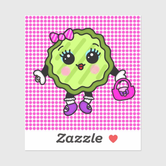 Adesivo Posh Pickle | Bonito Blingup (Folha)
