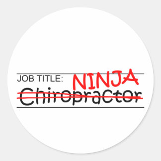 Adesivo Posição Ninja - Chiro