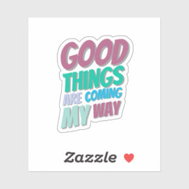 Adesivo Positive Affirmation Sticker