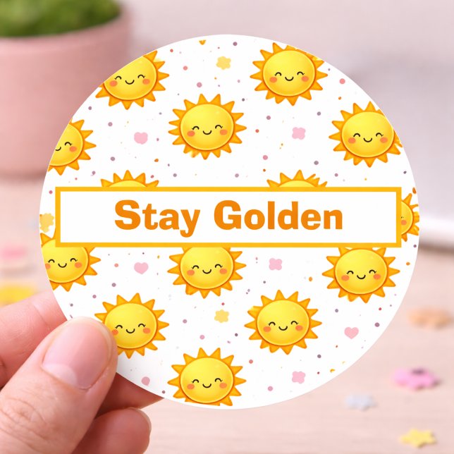 Adesivo Positive Quote Sticker | Bright Colorful Design (Criador carregado)