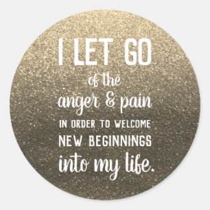 Adesivo Positividade Bem-estar Gerenciamento de raiva Saúd