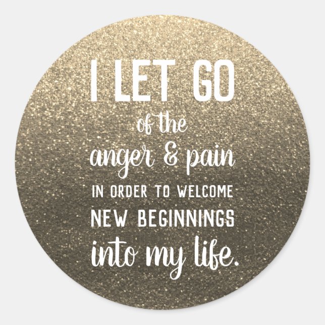 Adesivo Positividade Bem-estar Gerenciamento de raiva Saúd (Frente)