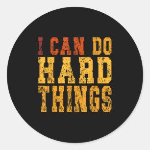 Adesivo Posso Fazer Coisas De Duro Inspirativas Motivacion