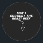 Adesivo Posso Sugerir O Memo Engraçado Da Carne De Bovino?<br><div class="desc">Posso Sugerir O Memo Engraçado Da Carne De Bovino?</div>