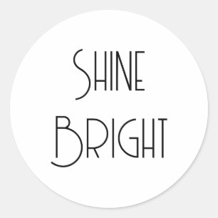 Adesivo Poster de Cotação Inspiracional Art Deco, Motivaci