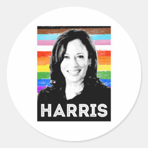 Adesivo Poster de Harris Pride Inclusivo