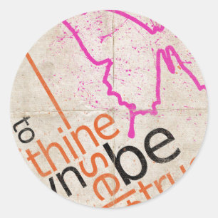 Adesivo Poster de Motivação