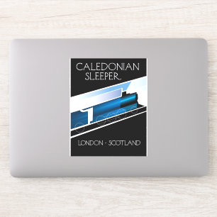 Adesivo Poster de viagens Caledonian Sleeper London Scotla