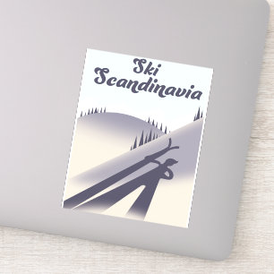 Adesivo poster de viagens de praia e mapa de Malta