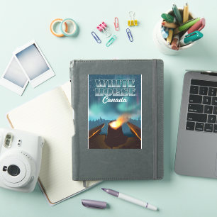Adesivo Poster de viagens do White Horse Canada