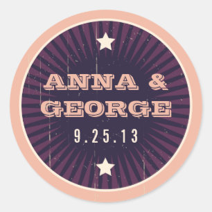 Adesivo Poster Rustic: EggPlant Dream Sticker Seal