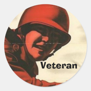 Adesivo Poster vintage WWII