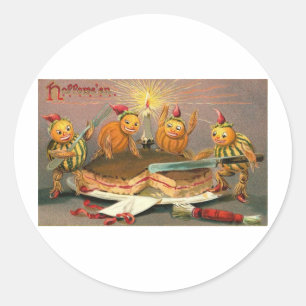 Adesivo Posters Clássicos de Cartões de Saudação do Vintag