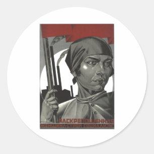 Adesivo Posters da propaganda de União Soviética da guer