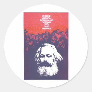 Adesivo Posters da propaganda de União Soviética da guer