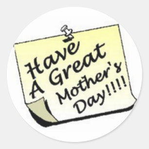 Adesivo Posto de Dia de as mães