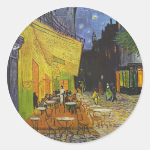 Adesivo Posto Impressionista Van Gogh Cafe Terrace