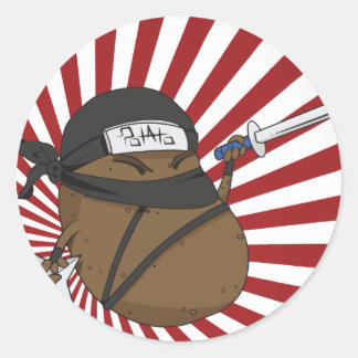 Adesivo Potato Ninja
