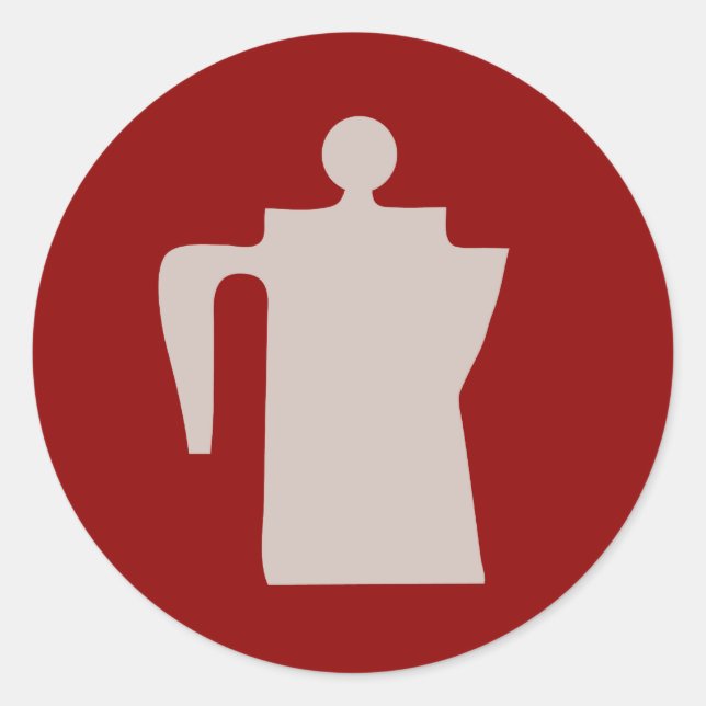 Adesivo Pote de Café Chuck Wagon - Café do Cowboy (Frente)