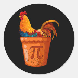 Adesivo Pote De Galinha - Professor De Matemática - Humor
