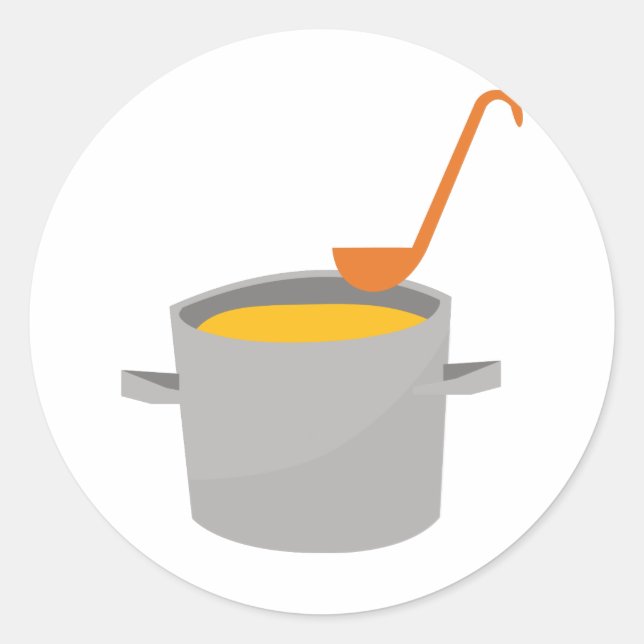 Adesivo Pote de Soup (Frente)