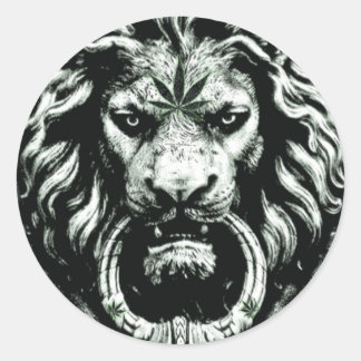 Adesivo Pote Leaf Lion Sticker