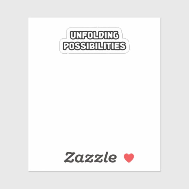 Adesivo Potencial de Oportunidades de Desdobramento (Folha)