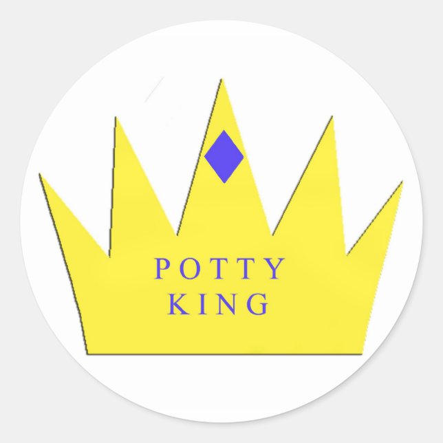 Adesivo Pottty King Sticker (Frente)