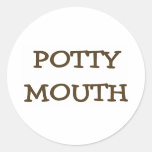 Adesivo Potty Mouth