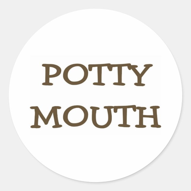Adesivo Potty Mouth (Frente)