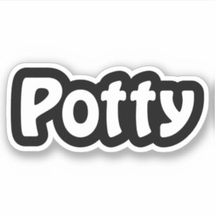 Adesivo Potty Sticker