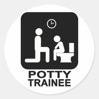 Adesivo Potty Trainee Stckers