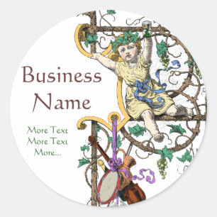 Adesivo Pouco Cupido alemão do vinho de Rhine Mosel