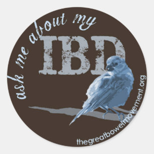 Adesivo Pouco passarinho inquire sobre IBD