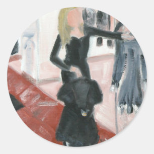Adesivo "Pouco vestidos pretos "
