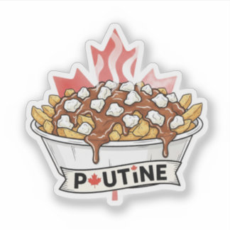 Adesivo Poutine