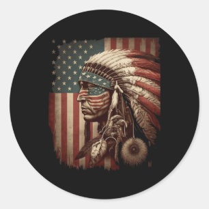 Adesivo Povos Indígenas Tribal Cg Nativo Americano Índio