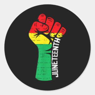 Adesivo Power Fist 18 de junho de 1865 Freedom African 19