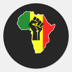 Adesivo Power Sticker Preto Africano