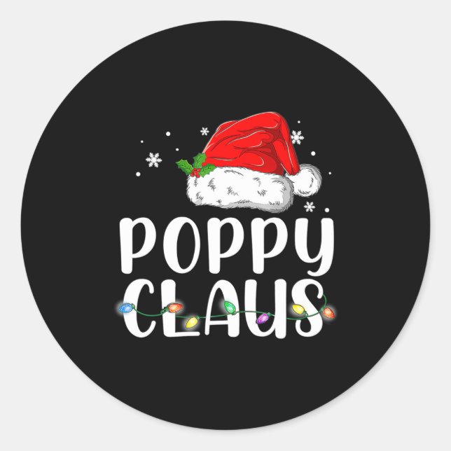 Adesivo Ppy Claus Santa Christmas Matching Family  (Frente)