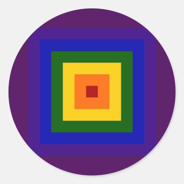 Adesivo Praça Arco-íris (Frente)