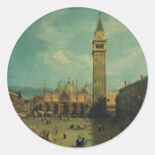 Adesivo Praça de São Marcos por Canaletto