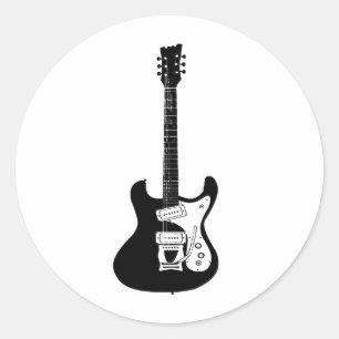 Adesivo Praça de Violão Elétrico e Acústico