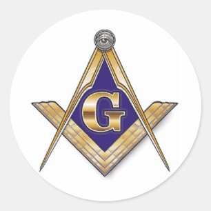 Adesivo Praça e Bússolas Azuis Discretas