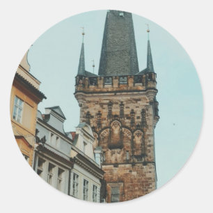 Adesivo Praga República Checa Viagem Art