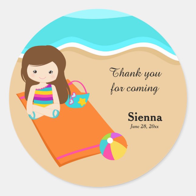 Adesivo Praia (Frente)