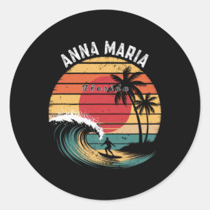 Adesivo Praia Anna Maria Flórida Praia Surfe