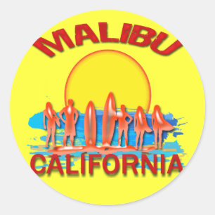 ADESIVO PRAIA CALIFÓRNIA DE MALIBU